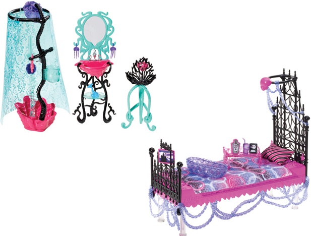 Игровой набор с куклой Monster High Монстровые прически Дракулоры (DVH36)
