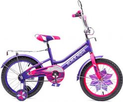 Фиолетовый / Розовый со светящимися колесами