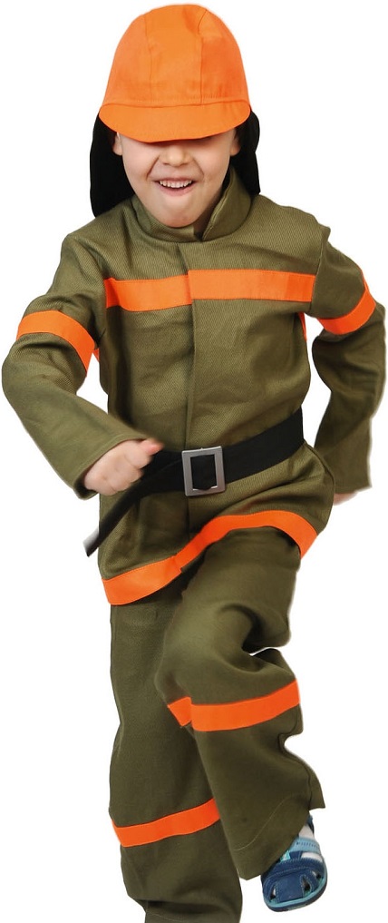 Карнавальный костюм Пожарный, рост 158 см фото
