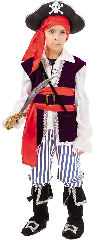 Нюансы изготовления костюма пирата, главные атрибуты образа