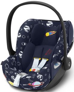 FE Space Rocket Navy Blue by Anna K