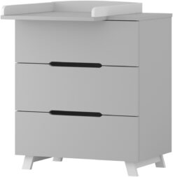 Серый / Белый