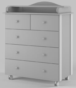 Серый / Белый