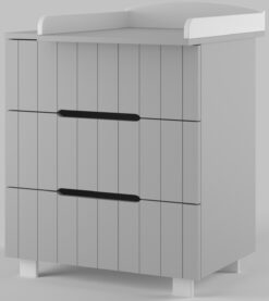 Серый / Белый