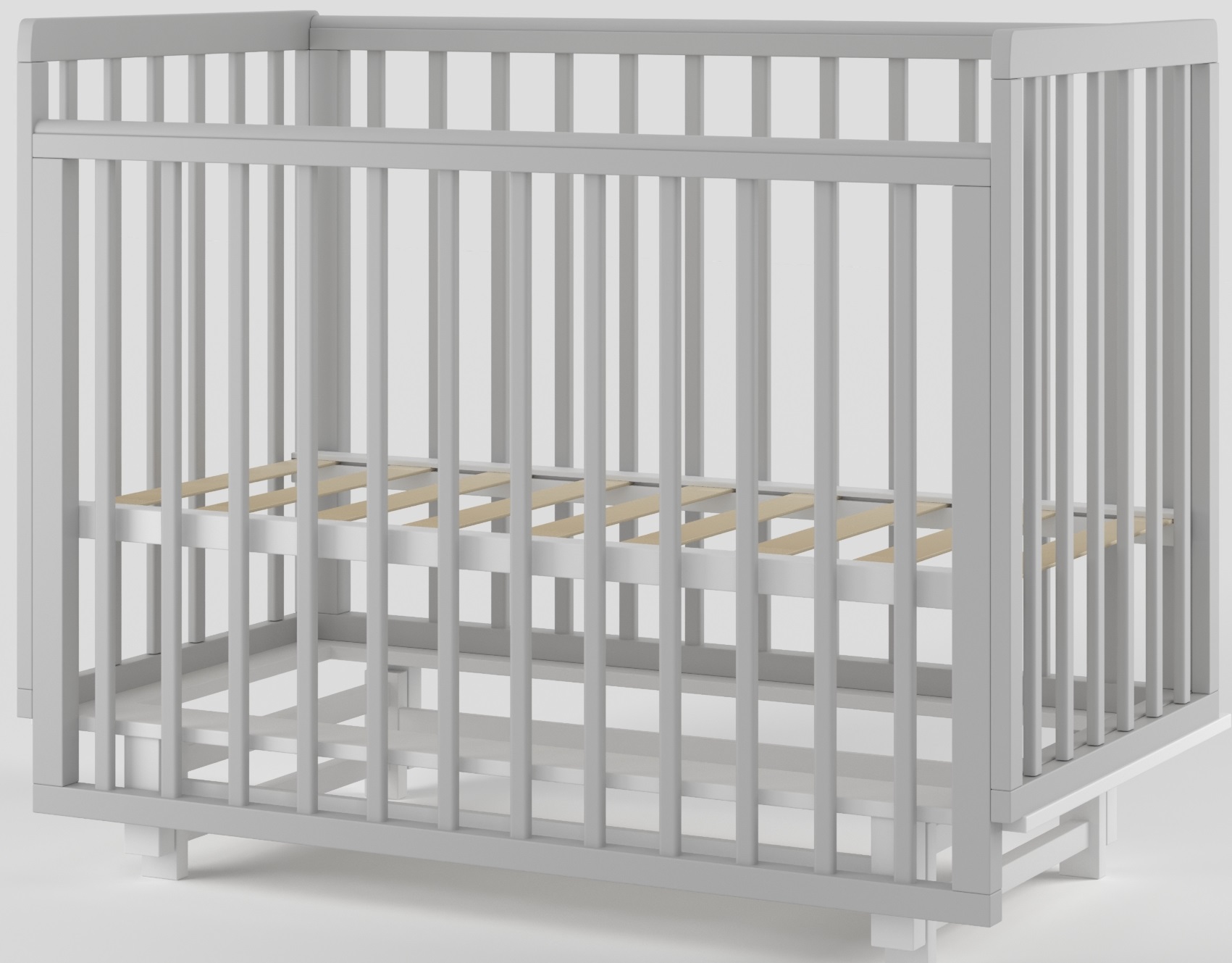 Серый / Белый