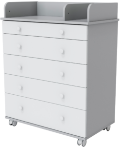 Серый/Белый